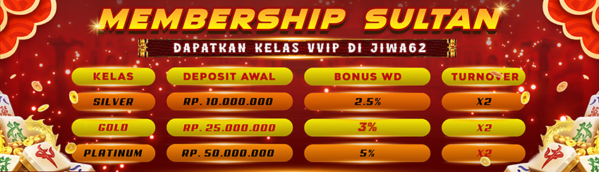 MEMBERSHIP SULTAN JIWA62
