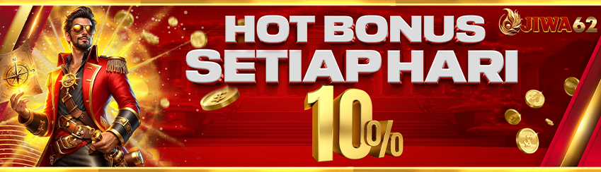 Bonus Deposit Harian Slot 10%